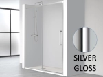 Paroi de douche coulissante, L. 90 à 220 cm, Hauteur 150 à 220 cm, fabrication sur mesure, verre de sécurité et traité anti-calcaire, garantie 5 ans, LIVRAISON OFFERTE